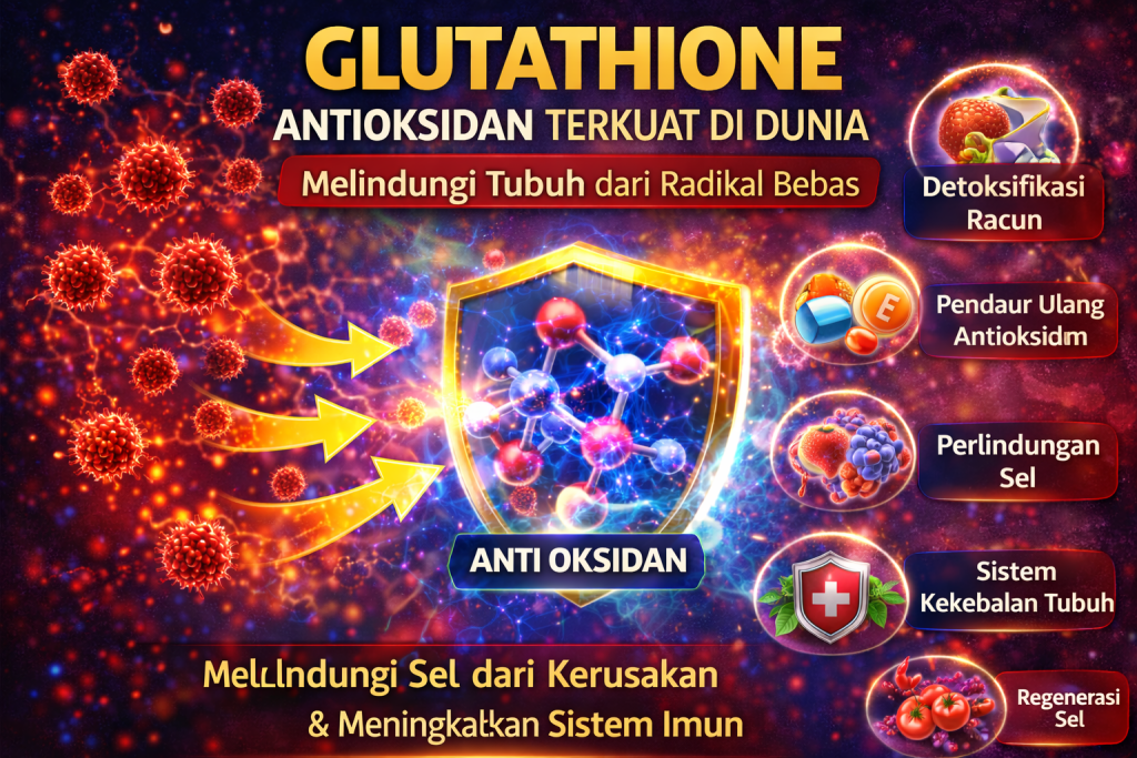 glutathione antioksidan terkuat di dunia