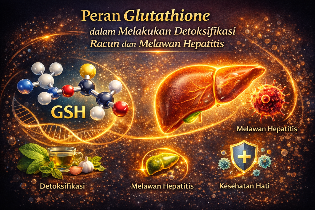 peran glutathione dalam detoksifikasi racun dan menjaga kesehatan hati