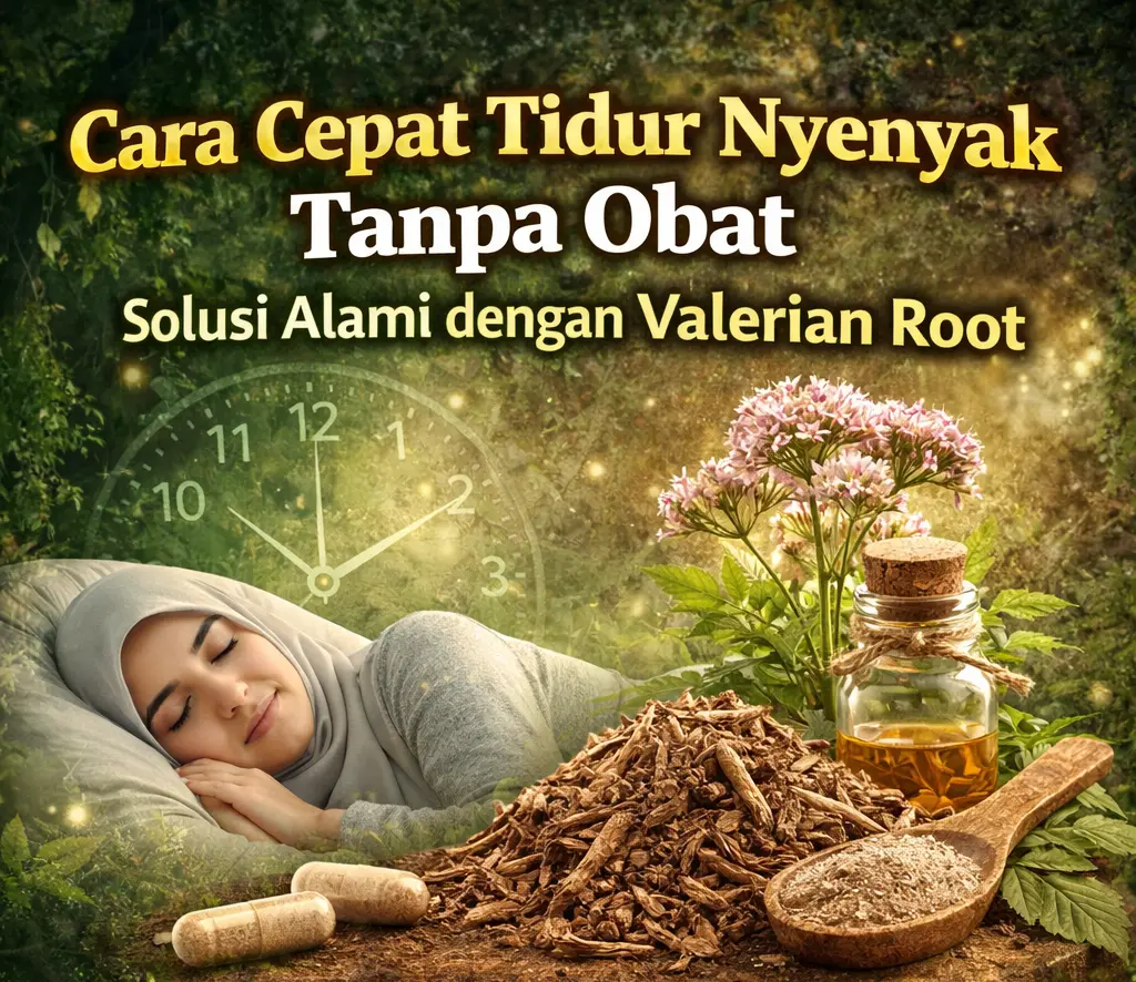 tidur cepat dengan valerian root
